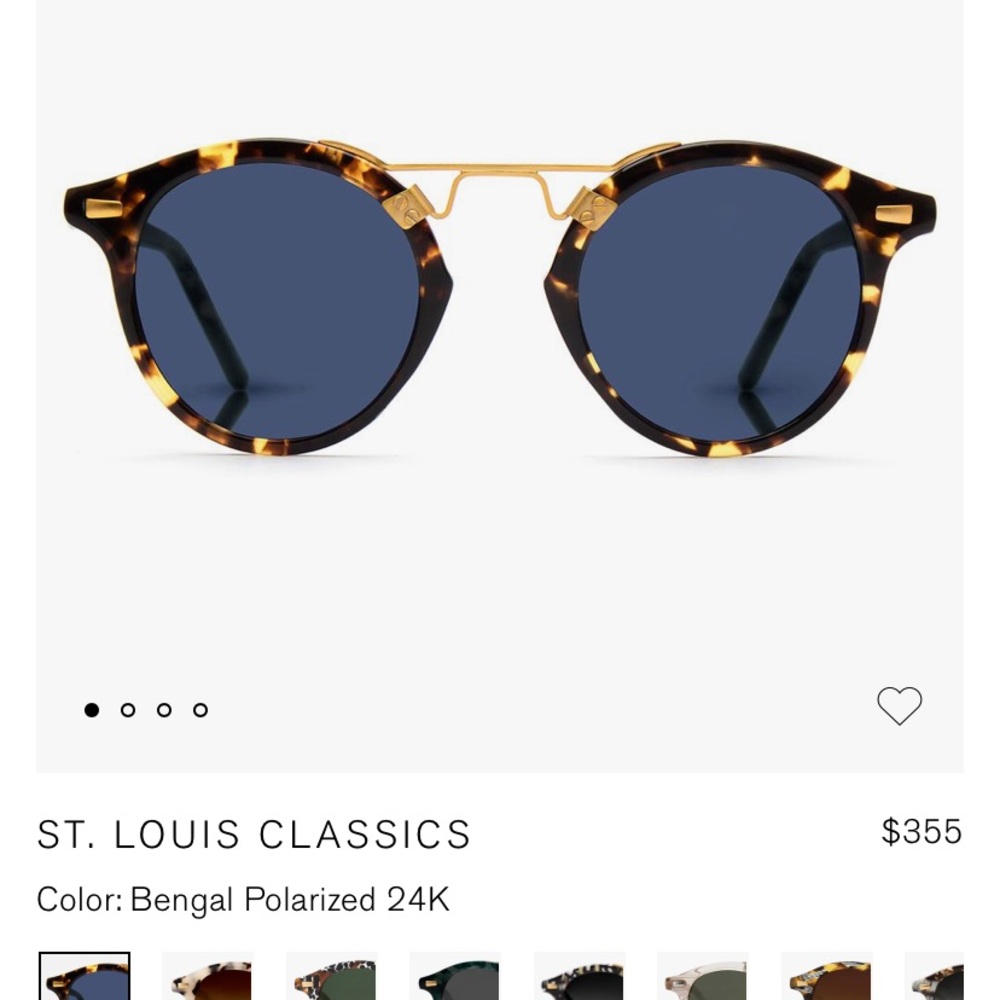 Krewe St. Louis polarized- used with case.